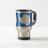 Mug De Voyage Drapeau de haute qualité de l'Antarctique (Devant droit)