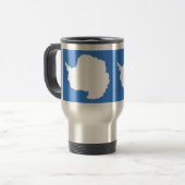 Mug De Voyage Drapeau de haute qualité de l'Antarctique (Devant gauche)