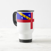 Mug De Voyage Drapeau de Herm (Devant gauche)