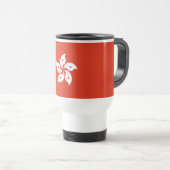 Mug De Voyage Drapeau de Hong Kong (Devant droit)