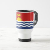 Mug De Voyage Drapeau de Kiribati (Devant droit)