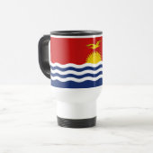 Mug De Voyage Drapeau de Kiribati (Devant gauche)