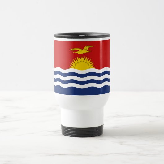 Mug De Voyage Drapeau de Kiribati (Centre)