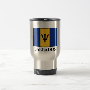 Mug De Voyage Drapeau de la Barbade