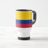 Mug De Voyage Drapeau de la Colombie (Devant droit)