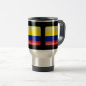 Mug De Voyage Drapeau de la Colombie (Devant droit)
