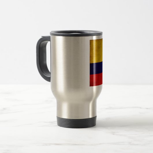 Mug De Voyage Drapeau de la Colombie (Devant gauche)