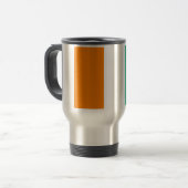 Mug De Voyage Drapeau de la Côte d'Ivoire - Drapeau de la Côte d (Devant gauche)