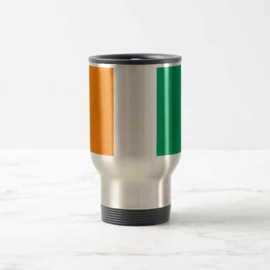 Mug De Voyage Drapeau de la Côte d'Ivoire - Drapeau de la Côte d (Centre)