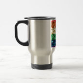 Mug De Voyage drapeau de la fierté séquentielle (Gauche)