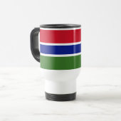 Mug De Voyage Drapeau de la Gambie (Devant gauche)