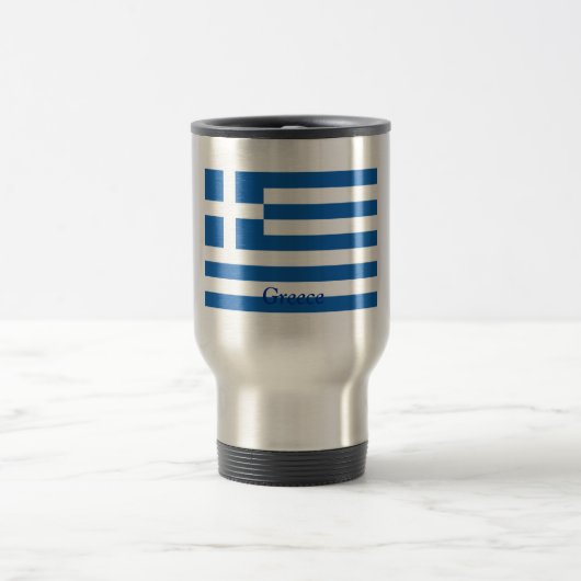 Mug De Voyage Drapeau de la Grèce (Centre)