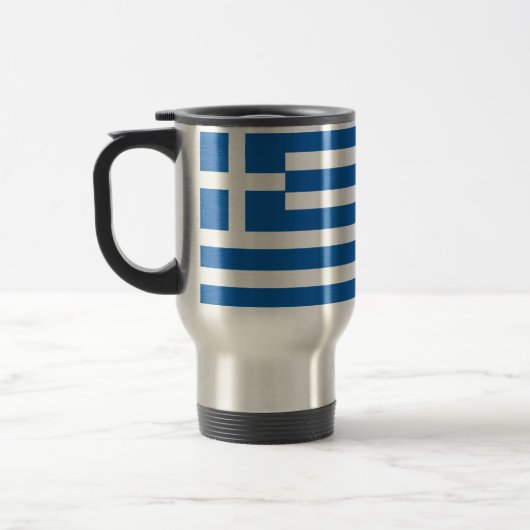 Mug De Voyage Drapeau de la Grèce (Gauche)