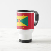 Mug De Voyage Drapeau de la Grenade (Devant droit)
