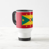 Mug De Voyage Drapeau de la Grenade (Devant gauche)