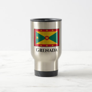 Mug De Voyage Drapeau de la Grenade