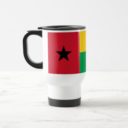 Mug De Voyage Drapeau de la Guinée Bissau (Gauche)