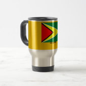 Mug De Voyage Drapeau de la Guyane (Devant gauche)