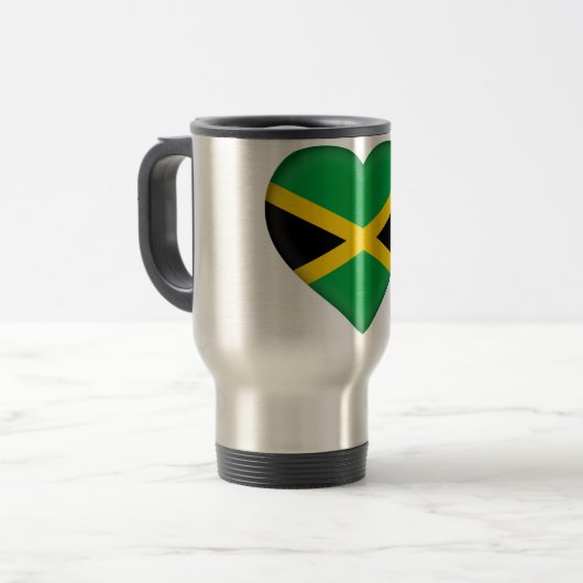 Mug De Voyage Drapeau de la Jamaïque (Devant gauche)