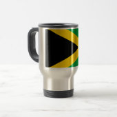 Mug De Voyage Drapeau de la Jamaïque - drapeau jamaïcain (Devant gauche)