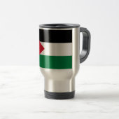 Mug De Voyage Drapeau de la Jordanie (Devant droit)