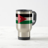 Mug De Voyage Drapeau de la Jordanie, Jersey (Devant droit)