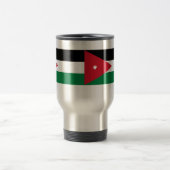 Mug De Voyage Drapeau de la Jordanie, Jersey (Centre)
