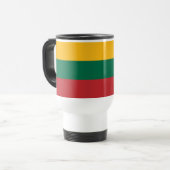 Mug De Voyage Drapeau de la Lituanie (Devant gauche)