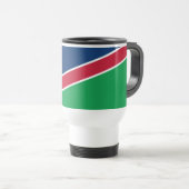 Mug De Voyage Drapeau de la Namibie (Devant droit)