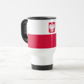 Mug De Voyage Drapeau de la Pologne (Devant gauche)