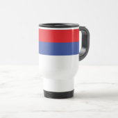 Mug De Voyage Drapeau de la Republika Srpska (Devant droit)
