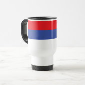 Mug De Voyage Drapeau de la Republika Srpska (Devant gauche)