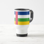 Mug De Voyage Drapeau de la République centrafricaine (Devant droit)