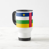 Mug De Voyage Drapeau de la République centrafricaine (Devant gauche)