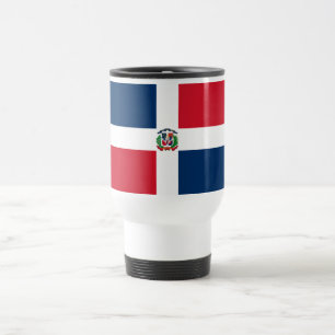 Mug De Voyage Drapeau de la République Dominicaine
