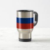 Mug De Voyage Drapeau de la Russie (Devant droit)