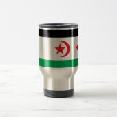 Mug De Voyage Drapeau de la Sahara occidental (Centre)