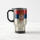 Mug De Voyage Drapeau de la Serbie (Gauche)