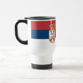 Mug De Voyage Drapeau de la Serbie (Gauche)
