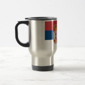 Mug De Voyage Drapeau de la Serbie (Gauche)