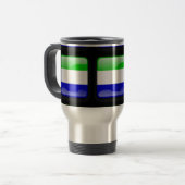 Mug De Voyage Drapeau de la Sierra Leone (Devant gauche)