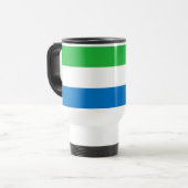 Mug De Voyage Drapeau de la Sierra Leone (Devant gauche)