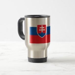 Mug De Voyage Drapeau de la Slovaquie