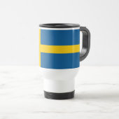 Mug De Voyage Drapeau de la Suède (Devant droit)