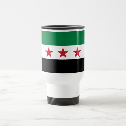 Mug De Voyage Drapeau de la Syrie (Centre)