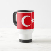 Mug De Voyage Drapeau de la Turquie (Devant gauche)