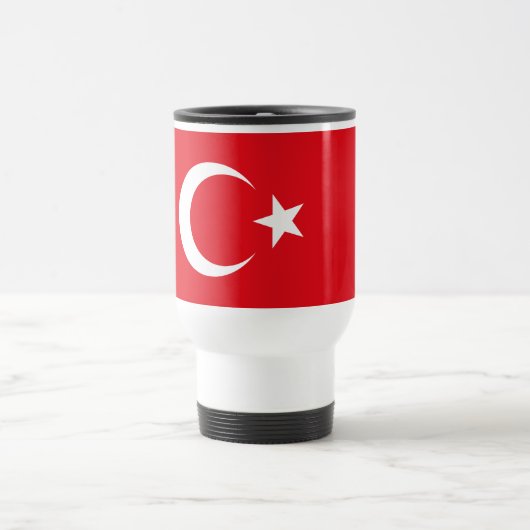 Mug De Voyage Drapeau de la Turquie (Centre)