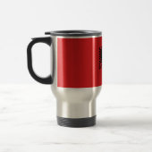 Mug De Voyage Drapeau de l'Albanie (Gauche)