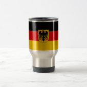 Mug De Voyage Drapeau de l'Allemagne - le Bundesdienstflagge (Centre)