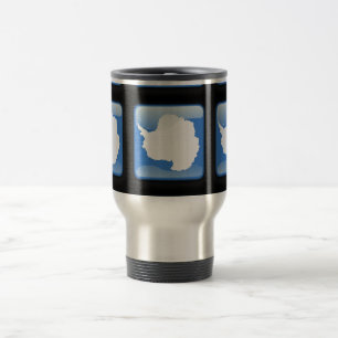 Mug De Voyage Drapeau de l'Antarctique
